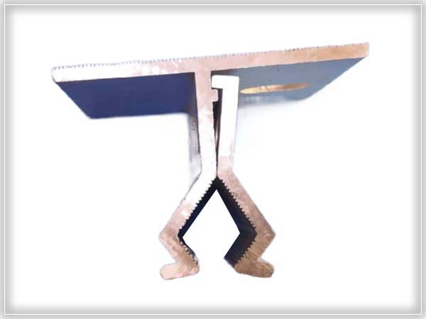 鋁合金角馳夾具、直立鎖邊